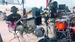 Soldier Band in Ghana 🇬🇭 plays sekyi HIGHLIFE music🔥🔥🔥You must watch it and enjoy the groove 🎸💯🥰