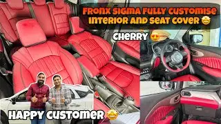 #Fronx Base To Top🤩Modified Starting, ORVM ,✅Best Music Upgrade|🔥Or luxurious Interior & Seat Cover✅