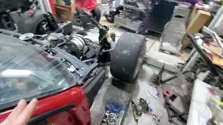 Subaru 57B Rat Rod Rambletron Update - Air suspension, cooling and fuel rails