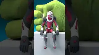 Marvel animation 55% Antman VS Hulk