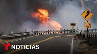 Nuevos incendios forestales agravan la delicada situación en California | Noticias Telemundo