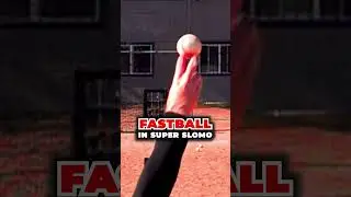 4-Seam Fastball SUPER SLOW-MO 🎥 | #shorts