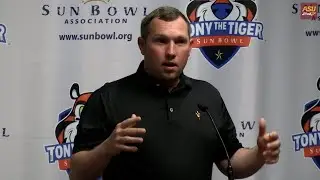 Kenny Dillingham ahead of the 2025 Sun Bowl (12/30/2025)