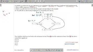 GATE 2015 SET-1 | CD | LIVE VARIABLES | SOLUTIONS ADDA | GATE TEST SERIES | EXPLAINED BY VIVEK