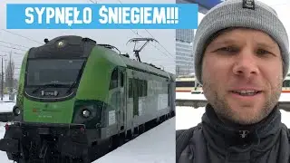 Powrót Zimy Pociągi na Warszawie Zachodniej