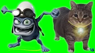 OIIAOIIA CAT, CRAZY FROG - Spinning Cat (TECHNO REMIX) Видео Cat Brainrot - OMG AURA