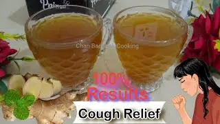 Fast Relief for Cough & Flu GingerHoney Kahwa | Natural Kahwa Recipe |Ginger Honey Cough Remedy