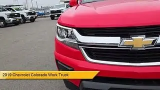 2019 Chevrolet Colorado Work Truck Crew Cab Sacramento  Roseville  Elk Grove  Folsom  Stockton