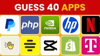 Guess the App Logo in 3 Seconds | 40 Famous App Icons Quiz Challenge