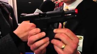 Компактный страйкбольный пистолет Smith & Wesson M&P с газовым затвором и свободным затвором