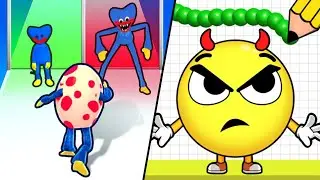 Monster Egg | Draw Line To / All Level Gameplay: Android,iOS