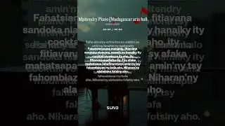 Ny Mpitendry Piano Madagascar aria ballad