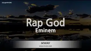Eminem – Rap God (Instrumental) (Karaoke Version)
