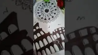 mandala art by m.j