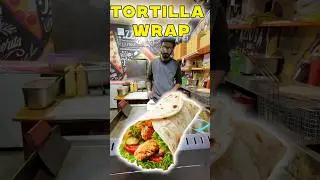 tortilla wrap#foodstreet #foodlover #fastfoodlife #tortillawrap #foodcart #studentfood #streetfood
