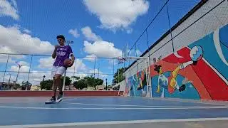 Aquecimento - controle de bola e arremesso 🏀