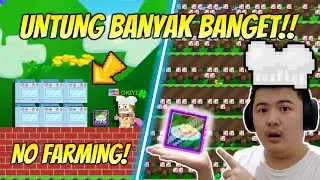 CARA PROFIT SUPER MUDAH TANPA FARMING!! [NO CLICKBAIT] - GROWTOPIA PROFIT 2021 | GRZYZ GT