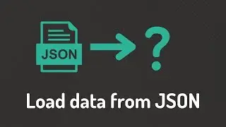 How to load data from a JSON file