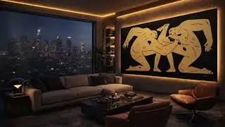 Windows Open at the High Rise Crib | Rain Ambiance | White Noise for Sleep, Relaxation (2 Hours)