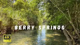 Berry Springs Nature Park (Darwin, Australia) Walking Tour in 4K ULTRA HD