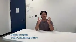 2025 Texas New Music Festival Composer Fellow - Jonny Incipido