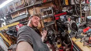Bearings, Seals and Painting an engine! Completing short block. Part 7