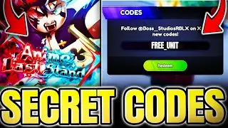 [⚫️🍀UPD] Anime Last Stand SECRET CODES BLACK CLOVER UPDATE 52! ROBLOX