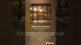 Empty Porch Swings