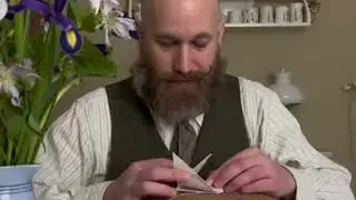 Unboxing a Victorian Puzzle Letter Birthday Gift