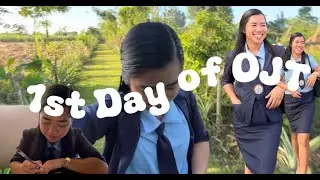 First Day of OJT Vlog | New Place, New Faces, New Experiences