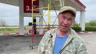 АЗС в Волжском приобретает цвета BENZOBOT