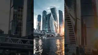Moscow Russia🇷🇺#4k #drone #views cinematic explore voice of Putin's#moscow #russia