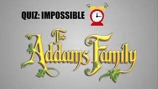 THE ADDAMS FAMILY (1991) TRIVIA!!!