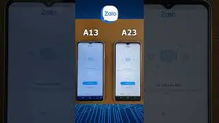 Galaxy A23 vs Galaxy A13 Zalo App Speed Test #shorts