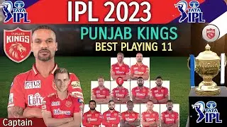 IPL 2023 | Punjab Kings Best Playing 11 | PBKS Best Playing 11 | IPL 2023 Best 11 | #ipl2023 #ipl