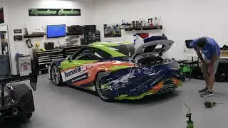 Loanatik   Porsche GT3 Wrap Timelapse Video