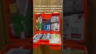 Plastic First aid kit wall mountable