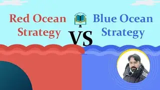 Blue Ocean vs Red Ocean Strategy | Characteristics | Example in Urdu Hindi #scm #marketing #strategy