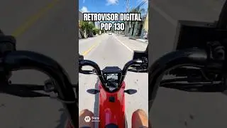 POP CG 130 VERMELHA ORIGINAL RETROVISOR DIGITAL #explore