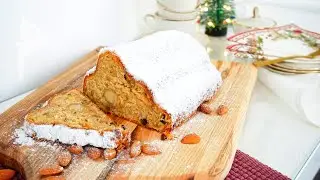 Klassischer Stollen mit Marzipan, ohne Lagerzeit - Marzipanstollen - Stollen Tutorial - Kuchenfee