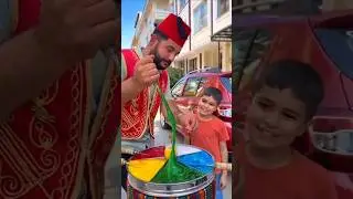 Unexpected this kid fooled the candy vendor 🍭 😱 #shorts