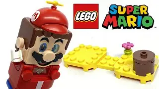 LEGO Super Mario Propeller Mario Power-Up Pack review! 2020 set 71371!