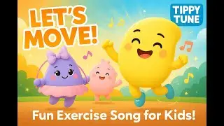 Let&rsquo;s Move!  Funny Exercise Song for Kids | Tippy & Mimi Jump Rope Dance | Tippy Tune Music Video