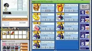 Nexon gave me 125k maple points :D