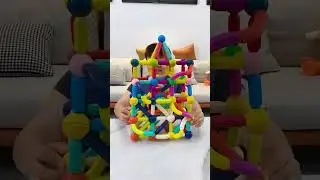 Brainy Kids Magnetic Stick &ndash; Smart Play for Smart Kids! 🧠✨ #FunLearning #toys  #creativeideas