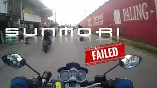 VIXION OLD SUNMORI [ GAGAL ? CRASH ? ] Test Gopro Hero 4 Silver @TGiD_rider