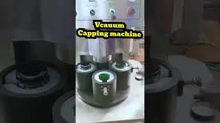 Semi-automatic vacuum capping machine#cappingmachine #vacuumcappingmachine#sealingmachine #factory
