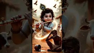 नन्हे किशन का चमत्कार 😭🙏 | Broken Pot Miracle Story | Emotional Krishna Short Video