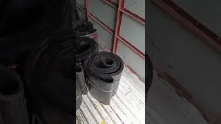 ORDER COMPLETED # EPDM RUBBER SHEET # THICKNESS - 12 MM # SIZE - 500 MM X 16 FT # Date - 24-6-2025