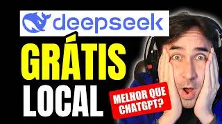 Como Usar o DeepSeek R1 Grátis Local Off-Line com LM Studio e Ollama | Melhor que ChatGPT?
